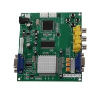 Annadue RGB to VGA Converter Board, CGA EGA YUV to HD Video Converter | game video converter board, with auto scan 15k 24k 31k, for CRT LCD PDP projector