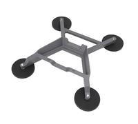 Annadue Satellite Car Roof Mount, Magnetic Stainless Steel Shockproof Windproof Satellite Dish Mount with 4 Strong Magnets for RV Boat Caravan