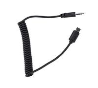Annadue Shutter Release Cable RM-VPR1 S2 3.5mm/2.5mm Remote Trigger Cord for A7III A9 A7II A6500 RX100 Stretchable Spiral Coiled Wire for Flash Trigger Camera Remote Control (3.5mm-S2#01)