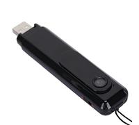 Annadue Small USB Body Camera 1080P Full HD, Mini Camera Support 64GB Memory Card, Wearable Back Clip Design Rechargeable Cam, for Office, Law Enforcement, Security Guard