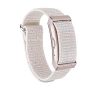 Annadue Smart Bracelet Fitness Tracker with App, Nylon 1ATM Water Proof Wristband with Sleep Tracking, Lightweight, Long Battery, for Health Monitoring (Gray)