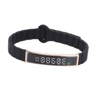 Annadue Smart Bracelet Fitness Tracker Wristband, Activity & Sleep Tracker Wristband Support Step Counter Remote Photo Taking, 3-5 Days Working, for Android & for iOS (Gold)