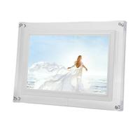 Annadue Smart Digital Picture Frame 10.1 Inch Touch Screen WiFi Photo Frame with 32GB Storage for Android Bedroom Living Room Acrylic Material