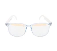 Annadue Smart Glasses, Anti Blue Light Glasses with 5.4 Touch Control AI Voice Helper for Calling Music Playback Wireless Photography (Blue)