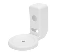 Annadue Smart Speaker Wall Mount, No Drill Bracket for Dot 4 5, ABS Wall Mount Stand with Cable Management, Securely Fixed for Bathroom Kitchen Living Room Bedroom (White)