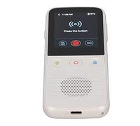 Annadue Smart Translator Device for Travel (White) | Real Time Two Way, WiFi and Offline Translation, 137 Online 17 Offline Languages, 2.4 Inch Touchscreen, OCR Image
