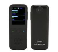 Annadue Smart Voice Translator 2.4 Inch Touch Screen (Black) | Portable Pocket Translator, 112 Language Support, Two Way Voice, Offline Mode, 5MP Camera OCR, 1500mAh Battery