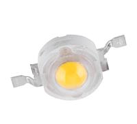 Annadue SMD 1W LED Lamp Beads Chip, 50pcs Cool White High Power Light Bulbs for Home Floodlight Spotlight (Warm White)