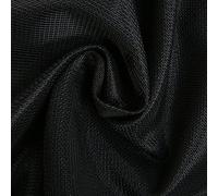 Annadue Speaker Grill Cloth,140 x 91cm Speaker Fabric Breathable Speaker Mesh Cloth,Waterproof Dustproof Protective Cover for Home Speakers,Stage Speakers(black)