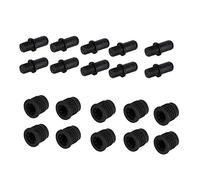 Annadue Speaker Mesh Enclosure Fastener, Rubber and Plastic Snap Button for Speaker Grille Frame, Dust-Proof and Decorative, 10 Pairs, Small Size Fixed Objects