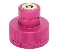 Annadue Split CO2 Quick Adapter for Soda Makers, TR21 4 Thread Universal Connector, Aluminum Alloy Adapter with 2 Spare Rubber Rings, Compatible with ART TERRA 60L CO2 Cylinders