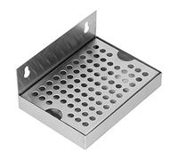 Annadue Stainless Steel Beer Drip Tray, Wall Mounted Drip Tray for Draft Beer Kegging, Homebrew Accessories, for Kegerator Home Bar