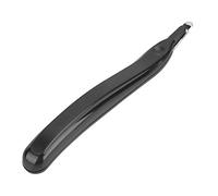 Annadue Staple Remover Pen Magnetic Head for Office Use (Black) | Magnetic Tip, Ergonomic Grip, Labor Saving Lever, Desktop Stationery, Soft Touch Finish