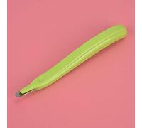 Annadue Staple Remover Pen Magnetic Head for Office Use (Green) | Magnetic Tip, Ergonomic Grip, Labor Saving Lever, Desktop Stationery, Soft Touch Finish