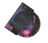 Annadue Star Map Guide, Rotating Direction Star Finder Astronomy Telescope Accessory for 30-50 Degrees North Latitude