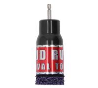 Annadue Stud Rust Removal Tool for 1/2in Impact Wrench | Internal Wire Brush, Dual Grinding Wheels, Quick Rust Remover, Tire Cleaning, Brake Drum Maintenance, Heavy Duty