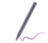 Annadue Stylus Pen for Pro 8 Pro 9 X 10, 4096 Pressure Sensitivity with Bluetooth 5.0, Slim Design Haptic Feedback for Writing Drawing (Grey)