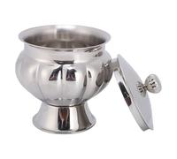 Annadue Sugar Cube Bowl with Lid, 400ml 304 Stainless Steel