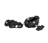 Annadue Super Clamp Ball Head Articulating Arm, Double Ball Head Adapter Multifunctional Camping Table Accessory with 1/4 Thread