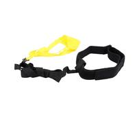Annadue Swim Parachute Set, Swimming Resistance Training Belt with Drag Chute, Strength Training Parachute for Kids Adults Pool Ocean (Yellow)