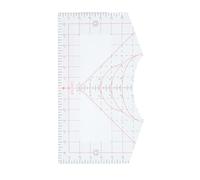 Annadue T Shirt Ruler Guide Alignment Tool Precision Transparent Tshirt Centering Measurement for Heat Press for Sewing Enthusiasts