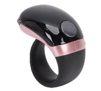Annadue Tasbih Counter Prayer, Tasbih Smart Ring Count with Time Reminder, Zikr Ring for Men Women, Rechargeable Electronic Finger Counter for Prayer (Rosy Gold)