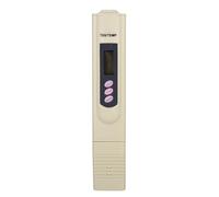 Annadue TDS Meter Tester, Digital Water Quality Testing Pen, 0-9999 PPM Purity Filter, Water Test Pen for Drinking Aquarium and Pool, Temp White (Grey)