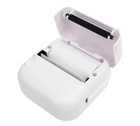 Annadue Thermal Printer Set with BT APP Control, Pocket Printer for Black White Printing, 203DPI Compact, Portable Design, for Home School Learning