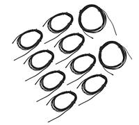Annadue Thermistor Temperature Sensor Probe, 10Pcs Drop Shaped Tip Resin Thermistor Temp Sensor with Connector 2Meter, Temperature Sensing Probe for Industrial HVAC Air (10K B3950)