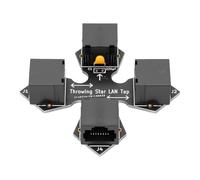 Annadue Throwing Star LAN Tap Ethernet Tap Passive Network Packet IPTV Network Monitor Module LAN Packet Monitoring Module Ethernet Traffic Monitor for 10BASET 100BASETX Networks