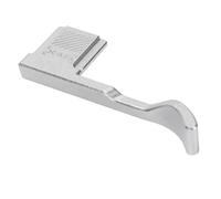 Annadue Thumb Grip, Anti Slip Aluminum Alloy Thumb Up Hand Grip with Shutter Release Button, for XM5 Camera Photography Accessories (Silver)