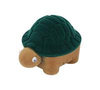 Annadue Tortoise Ring Earring Storage Box, Cute Portable Jewelry Organizer