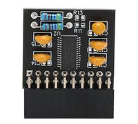 Annadue TPM 2.0 Encryption Security Module Safe, Stable, Easy Installation Durable 20pin SPI Module for Win Compatible with Asustek 20pin LPC AOM TPM 9665V, Ideal for PC