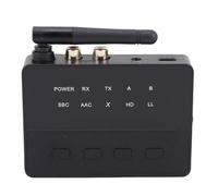 Annadue Transmitter and Receiver, 2 in 1 Wireless Adapter with LCD Display Type C 3.5mm AUX Input Output for TV Speaker Headphone Car Stereo PC