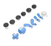 Annadue Trigger Button Paddles Set,Metal Thumbstick,4 Paddles Trigger Buttons Paddles Replacement Parts for One Elite 2 Controller Series(blue)