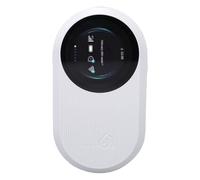 Annadue U10S Pro 4G MiFi Router, Portable WiFi with SIM Slot, LED Display, Connect 32 Devices Mobile WiFi, 3000mAh Battery, Travel Hotspot, Roams on All Networks (White)