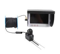 Annadue Underwater Fishing Camera, 4.3 Inch 1080P Portable Temperature Fish Finder with 30m Cable Length Storage Bag for Ice Lake Sea Boat Kayak Fishing