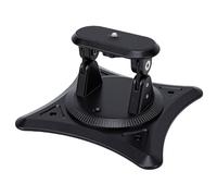 Annadue Universal Projector Ceiling Wall Mount 360° Rotation 1/4 Inch Threaded Stand for Home Theater for Mini Projectors DSLR Camera Webcam Microphone Ring Light