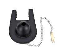 Annadue Universal Toilet Flapper Replacement, Tool Free (Black)
