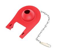 Annadue Universal Toilet Flapper Replacement, Tool Free (Red)