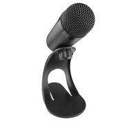 Annadue USB Gaming Microphone for PC, 360° Omnidirectional Mic with Stand & LED Indicator, One-Key Mute Computer Microphone for Live Streaming, Meeting, Voice Chat