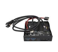 Annadue USB3.2 GEN1 Type C Floppy Drive Panel, Multi Interface High Speed Plug and Play, Highly Expandable, for XP 7 8 10 11 2003, for OS X, for