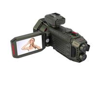 Annadue Video Camera Camcorder, 4K Ultra HD Recording Digital Camera Recorder with Auto Focus, WiFi Photo Transfer and Card Reader, 3 Inch Display, AF Lens, Supports Time Stamp (Olive Green)