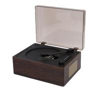 Annadue Vintage CD Player, Bluetooth 5.1 Portable Wireless CD Player with Double Speaker, Remote Control, Lossless Sound, Multiple Inputs, for Home Car Music Listening (Walnut Color)