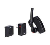 Annadue Walkie Talkie Bluetooth Headset for for HYT, Mini PTT Button and Bluetooth Adapter, Two Way Wireless Bluetooth Headset, for IOS/Android and Other Bluetooth Devices