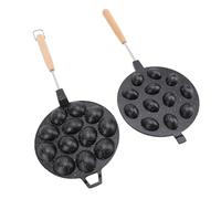 Annadue Walnut Cookie Maker 12 Holes, Non Stick Aluminum Alloy Composite