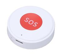 Annadue WiFi Caregiver Pager Life Alert System Emergency SOS Call with Smart Life App Notifications for Home Clinic Elderly Disabled