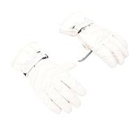 Annadue Winter Ski Gloves Windproof Cold Weather Touchscreen Snow Gloves for Men Women Skiing Snowboarding Gray 1 Pair for Outdoor Activities (White)