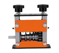 Annadue Wire Stripper Machine Drill Powered or Manual 6 Channel | Drill And Hand Mode, Six Wire Channels, Alloy Steel Blades, Clean Copper Cut, Orange Housing, Wide Gauge Fit