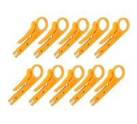 Annadue Wire Stripper Tool, 10Pcs Multi Purpose Mini Cable Crimping Stripping Pliers, Hand Crimper Tool for Electrician, Wire Strippers Cutting Pliers, Home DIY